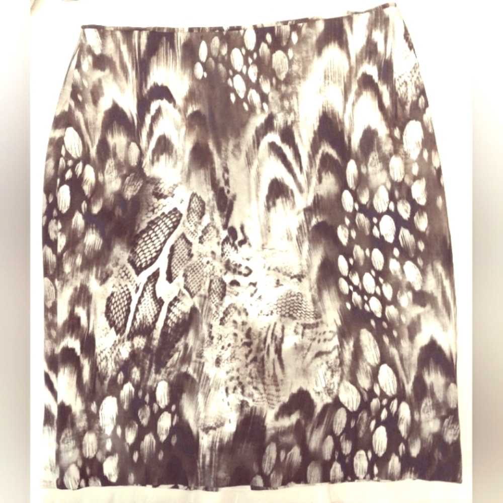 Per Se silk lined skirt